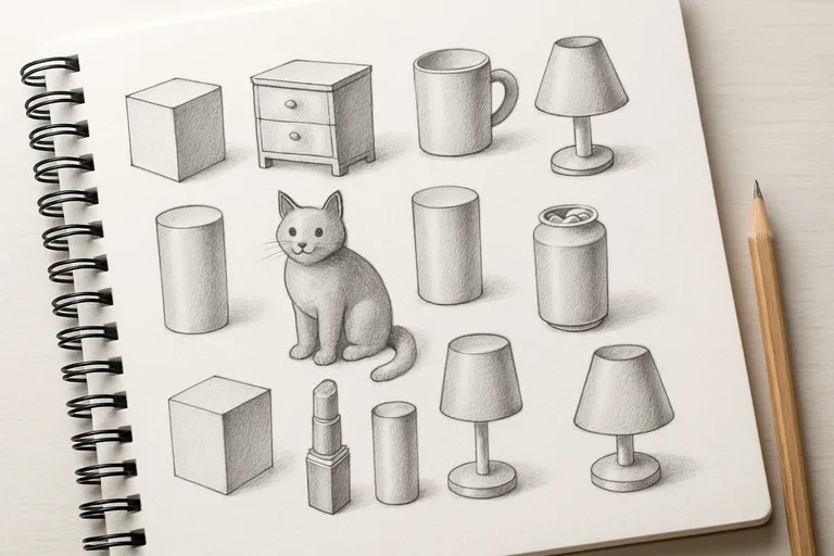 Dingen tekenen per categorie