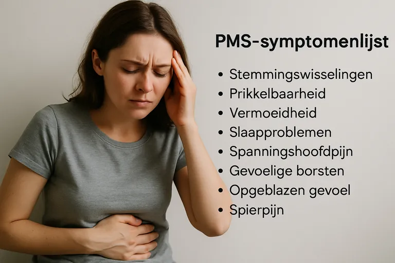 PMS-symptomenlijst