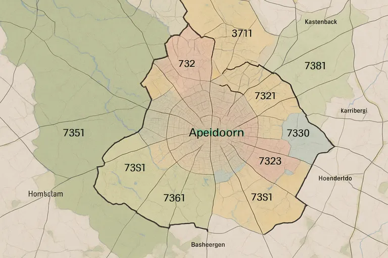 Postcode apeldoorn: overzicht van gebieden